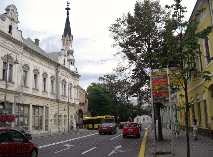 križovatka centrum Lučenec